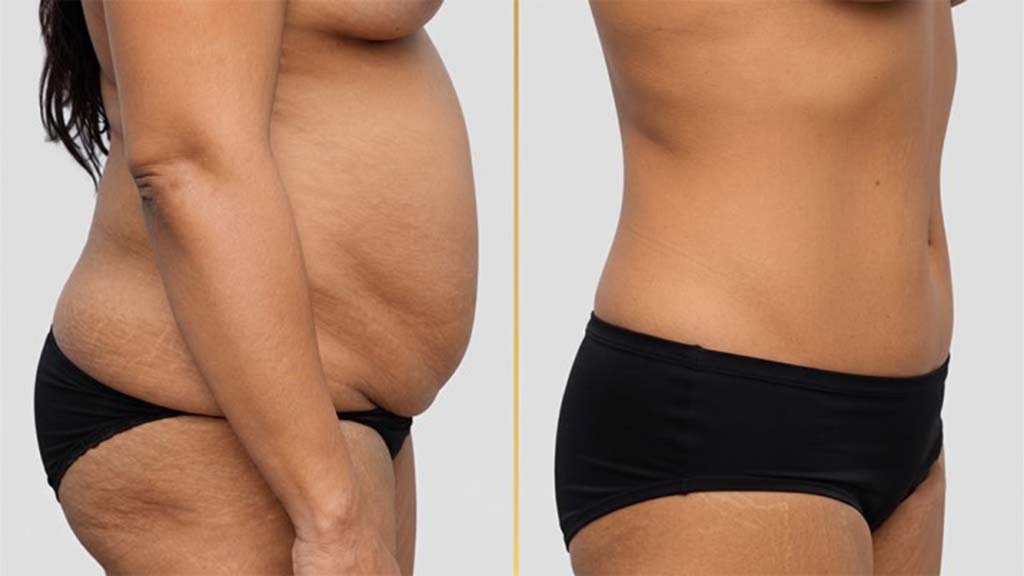 Tummy Tuck before and after result - The Hair and Shape Clinic, Mumbai