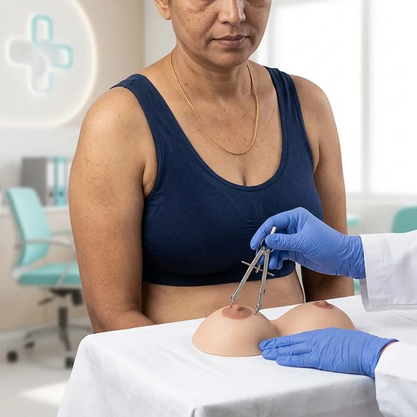 Nipple Areola Reduction in Mumbai - The Hair and Shape Clinic